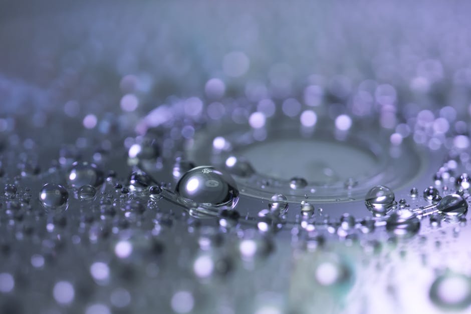pexels-photo-270410-270410 Captivating macro photograph of water droplets highlighting reflection and clarity.